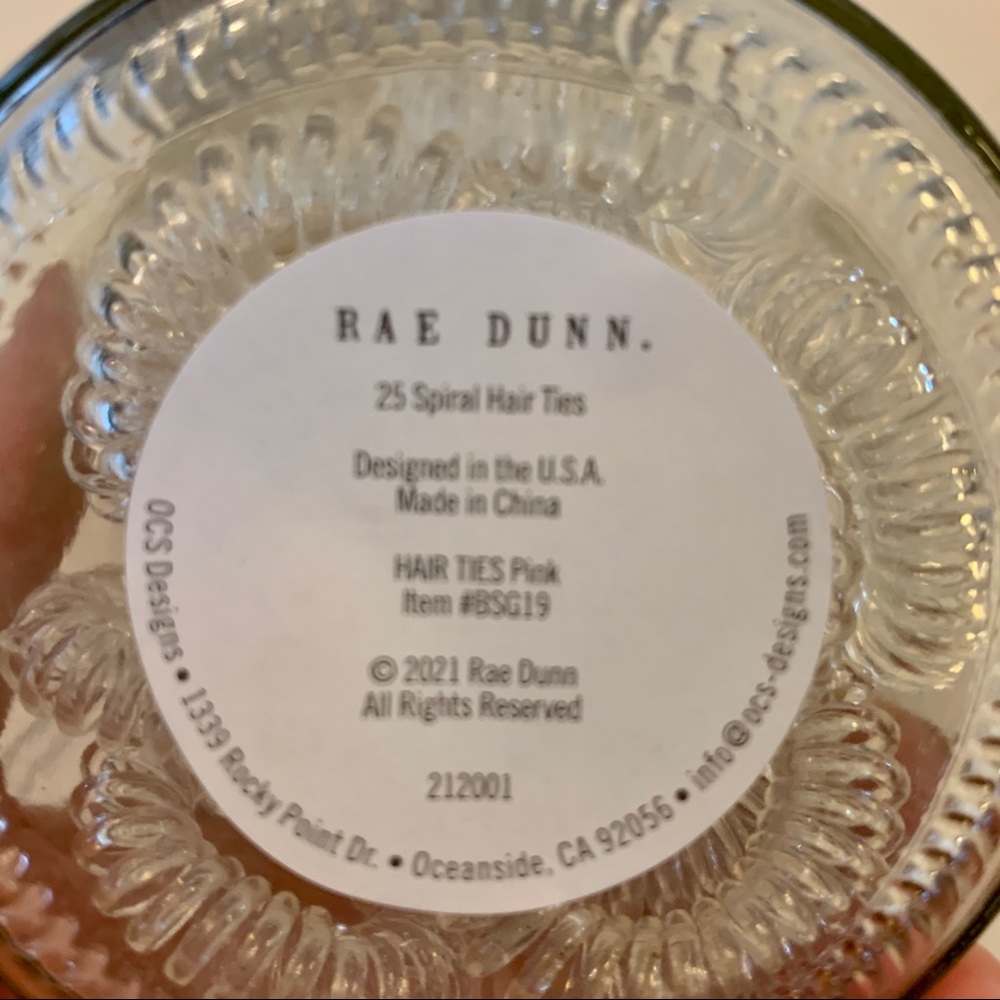 Rae Dunn Rainbow Collection Makup Bag & Jars - Picture 14 of 14